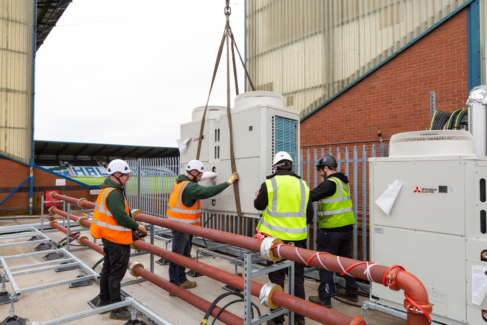Working On Widnes Stadium 105