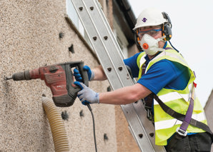 Engineer Working On Ladder (1)