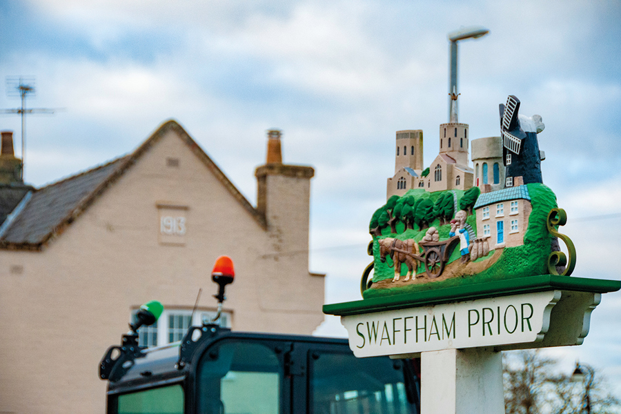 Swaffham sign