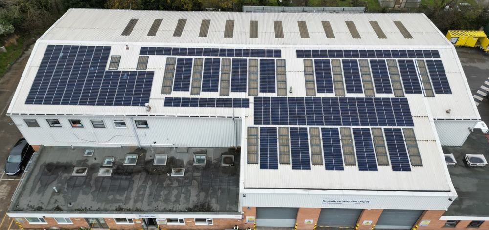 Norwich Firstbus Solarpv