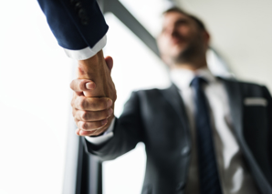 Handshake Business Men Concept