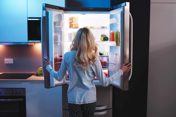 Lady Opening Fridge
